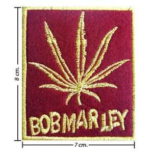  Bob Marley Patch a Reggae Ska Band Logo IV Embroidered 