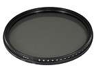   62mm Neutral Density Variable Fader NDX Filter ND2 to ND1000 VNDX 62
