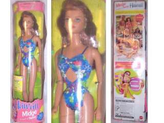 Barbies Friend Midge ~ 1999 Hawaii Midge Doll Never Played With NIB 
