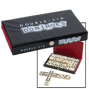 Price/EA)US PLAYING CARDS Deluxe Double Six Dominoes with Case , Chess 