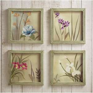   Floral Canvas Wall Decor Frames By Collections Etc