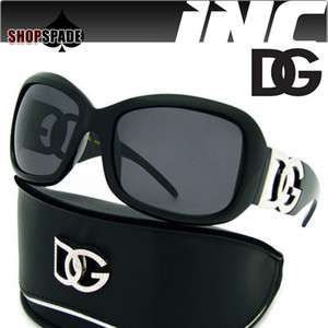 Classic Designer Eyewear Oversized Sunglasses Fashion   DG 26163 BLACK 