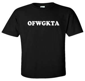 OFWGKTA ODD FUTURE WOLF GANG FREE EARL T shirt sizes S  5 XL  