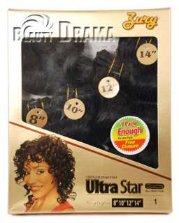 Zury Ultra Star Quattro 100% Human Hair Weave  