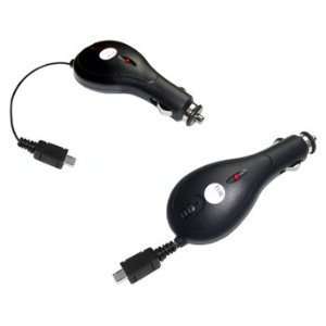 Retractable Car Charger For Motorola VE440: Cell Phones 