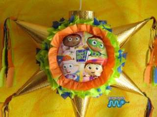 Pinata Super Why Holds Candy Star Shaped Party Favor  