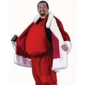  Padded Santa Belly Santa Claus Costume Accessory: Home 