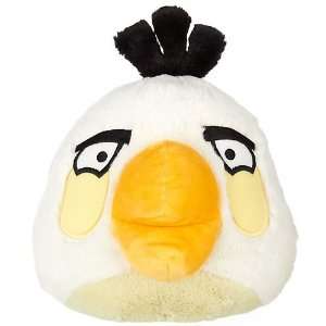   Angry Birds 5 White Angry Bird Plush Toy WHITE [Toy]: Toys & Games