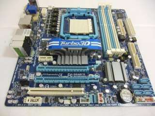 Gigabyte 880GMA UD2H Ultra Durable 3 Motherboard Windows 7 Support AM3 