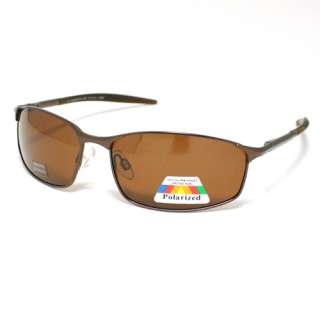 POLARIZED LENS All Sports FISHING NO GLARE Sunglasses BROWN Spring 