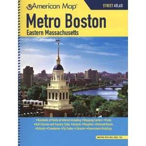 com Metro Boston Eastern Massachusetts Street Atlas [ATLAS AMERN MAP 