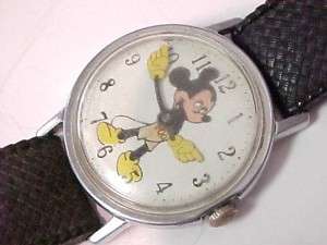 Vintg 1970s Walt Disney Productions Mickey Mouse Watch  