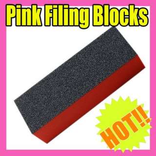black nail art buffer sanding block files gel free shipping S019 1 