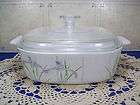 CORNING WARE CASSEROLE Shadow Iris complete with Lid