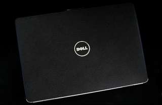 Dell Inspiron 1525 Laptop Cover Skin Deep Black Leather  