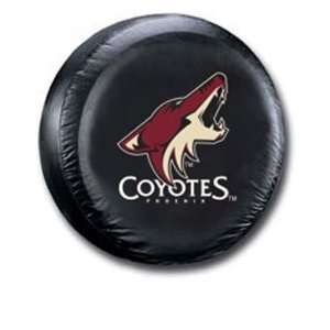   Coyotes NHL Spare Tire Cover by Fremont Die (Black): Sports & Outdoors