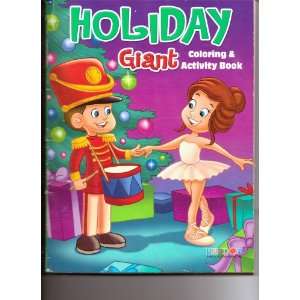   Holiday Giant Coloring & Activity Book (9781601399427): Bendon: Books