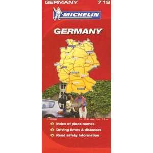  Michelin Germany Map [MAP MICHELIN GERMANY MAP] Books