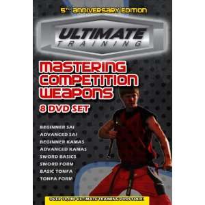  Martial Arts Weapons 8 DVD Set   Sword, Sai, Kamas, Tonfa Training 