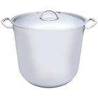 Large Stainless Steel Stock Pot with Lid