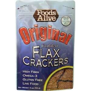   Original Organic Flax Crackers:  Grocery & Gourmet Food