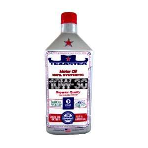 TEXAS TEA Motor Oil   10W 30   100% Synthetic  6/1 Quart Bottles