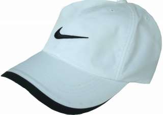 2011 NIKE YOUTH SWOOSH GOLF HAT WHITE tiger woods cap  