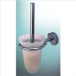 Whitehaus Collection 8 1427CH Centurion Wall Mount Glass Toilet Brush 