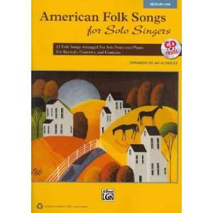  American Folk Songs for Solo Singers 13 Folk Songs 