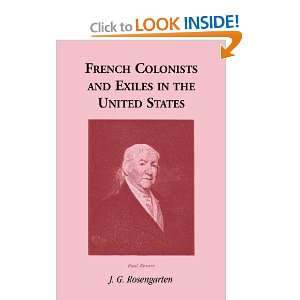  French Colonists and Exiles in the United States 