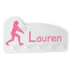  KidKraft Personalized Medal Holder Volleyball   Girl Toys 