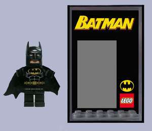   Batman Minifigure Display Case   keep your Minifigs safe & dust free