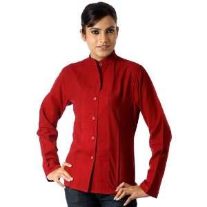   Banarasi Bandgala Top for Ladies   Pure Raw Silk 