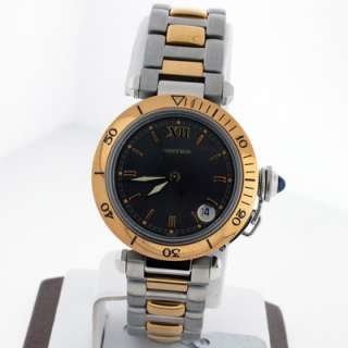 Cartier Pasha 18k Yellow Gold and Stainless Steel 38mm mens Automatic 