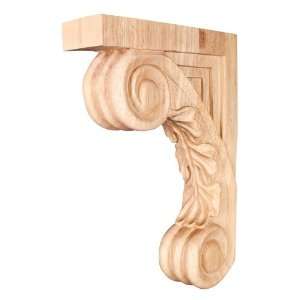 Carved Wood Bar Bracket Corbel.2 5/8 x 9 x 13 1/8. © Hardware Reso