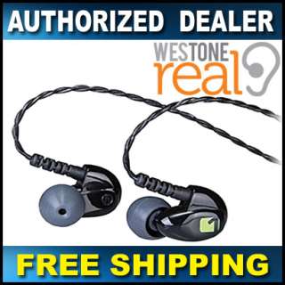 Westone 1 True Fit Single Driver Stereo Earphones   NEW  