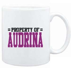  Mug White  Property of Audrina  Female Names