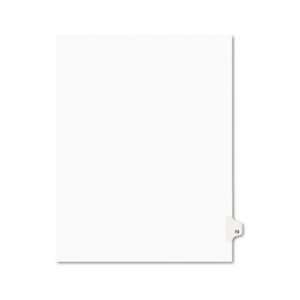 Avery 01073   Avery Style Legal Side Tab Divider, Title 