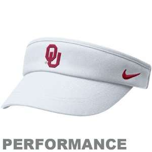  Nike Oklahoma Sooners White Coaches Performance Adjustable 