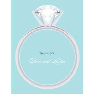  Solitaire Engagement Bali Thank You Cards