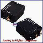   RCA R/L to Digital Optical Coaxial S/PDIF TOSLINK Audio Converter