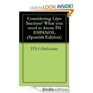 Considering Lipo Suction? What you need to know IN ESPANOL (Spanish 