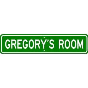  GREGORY ROOM SIGN   Personalized Gift Boy or Girl 