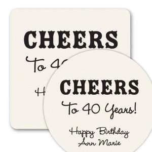  CHEERS! Personalized Disposable Coasters: Kitchen & Dining