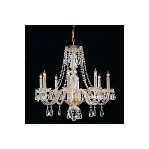 Bohemian Crystal Chandelier with Crystals Crystal Type: Majestic Wood 