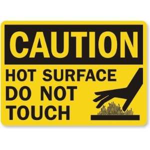   with hand burn graphic) Laminated Vinyl Sign, 7 x 5 Office Products