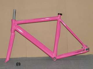 fixie,track,fixed gear frame and fork 700CX53CM pink  