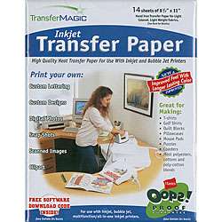 Inkjet Transfer Paper (Pack of 14)  