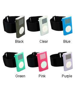 Silicon Skin Case with Armband for iPod Mini  