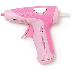 Imaginisce I Bond Pink Cordless Hot Glue Gun  